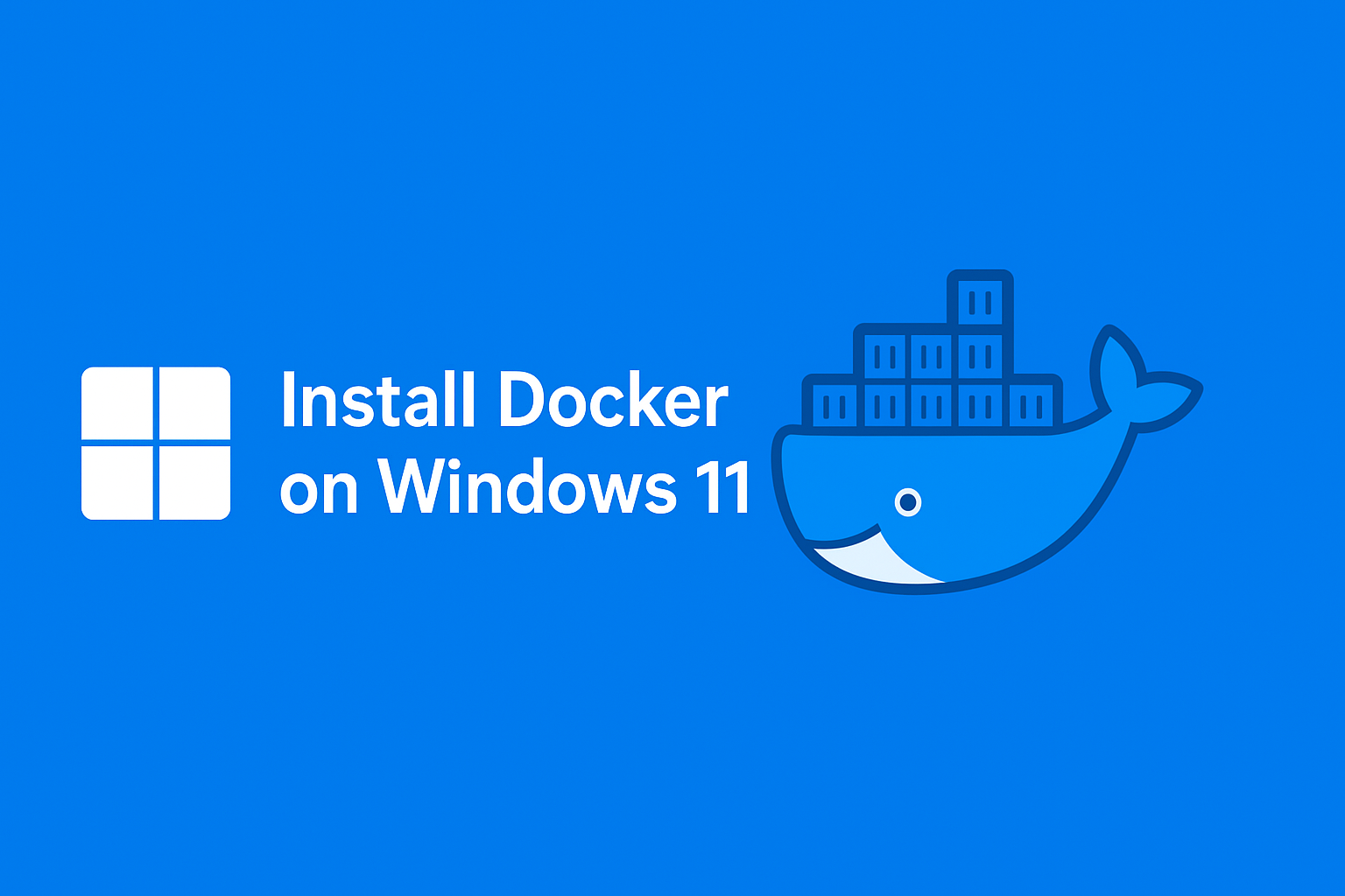 Install Docker on Windows (Step by Step with WSL2)